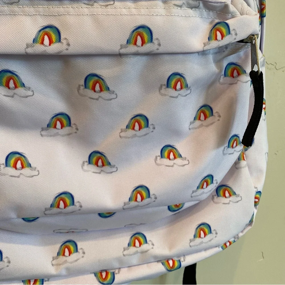 Jansport rainbows clouds